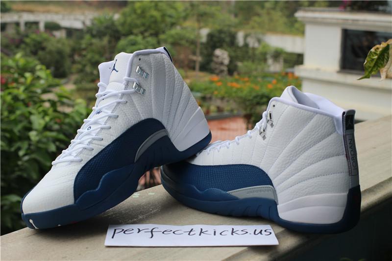 Authentic Air Jordan 12 French Blue 2016